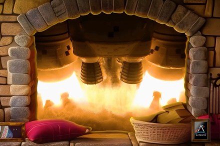 NASA’s rocket fireplace will ‘blow your guests away’