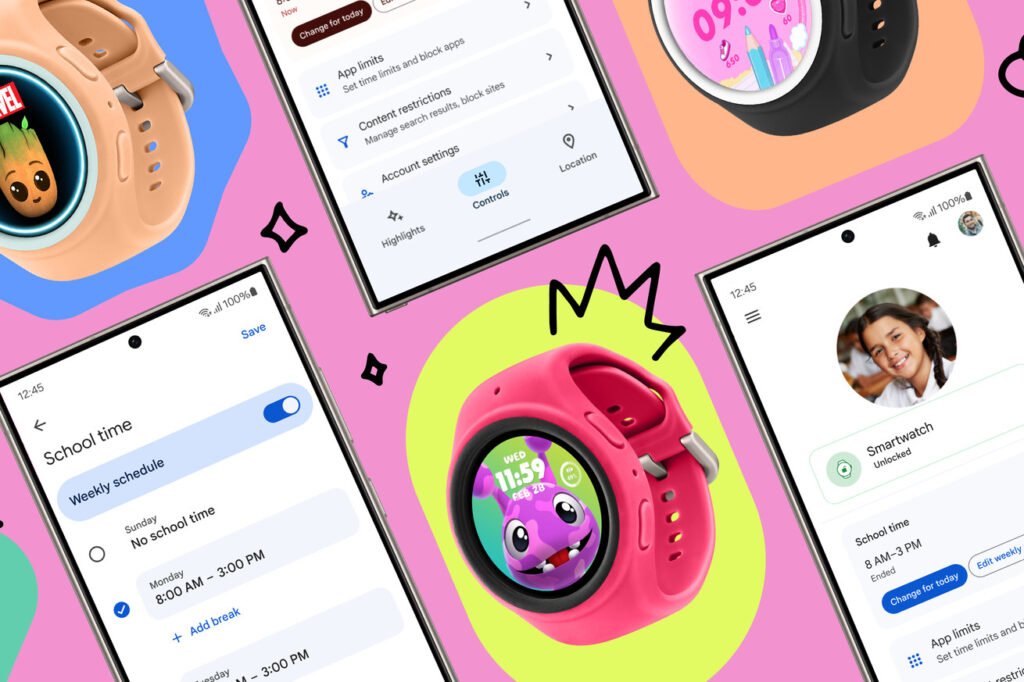 Samsung launches a kid-friendly mode for the Galaxy Watch 7